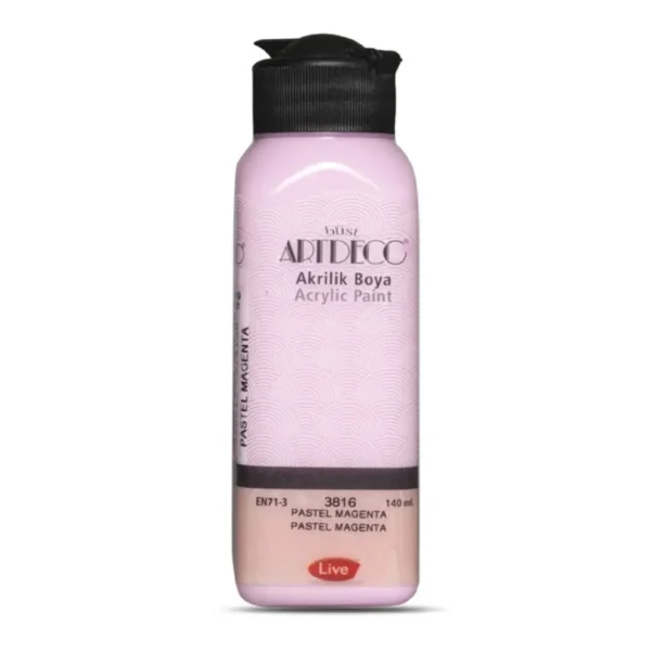 Artdeco Akrilik Boya 140 ml Pastel Magenta 3816