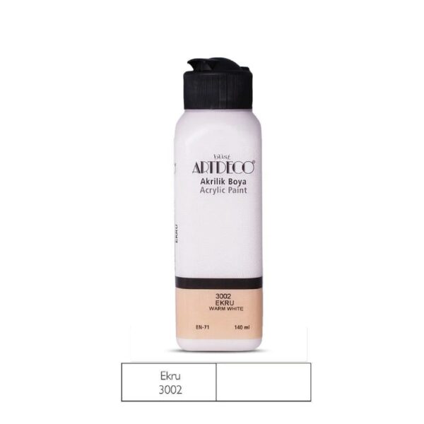 Artdeco Akrilik Boya Ekru140ml Y-070R- 3002