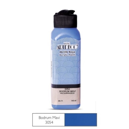 Artdeco Akrilik Boya 140ml Bodrum Mavi Y-070r- 3054