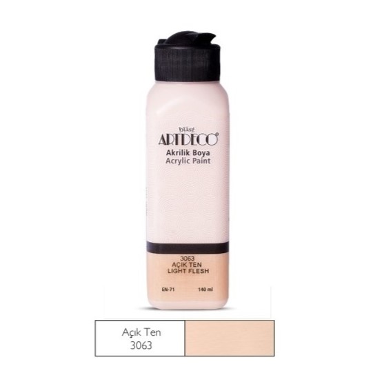 Artdeco Akrilik Boya 140ml Açık Ten 3063