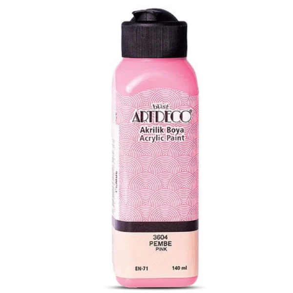 Artdeco Akrilik Boya Pembe 140ml Y-070R-3604