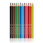 Faber Castell 12 Renk Jumbo Üçgen Kuru Boya Tüp - Görsel 3