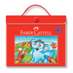 Faber Castell Pastel Boya Plastik Çantalı 24 Renk 